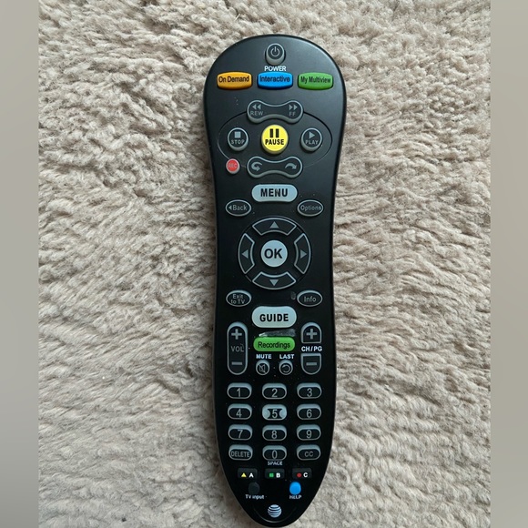 AT&T U-Verse S30-S1B Programmable IR Universal Remote Control - Picture 1 of 3